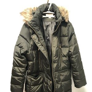 Michael Kors puffy coat with detachable hood XXL